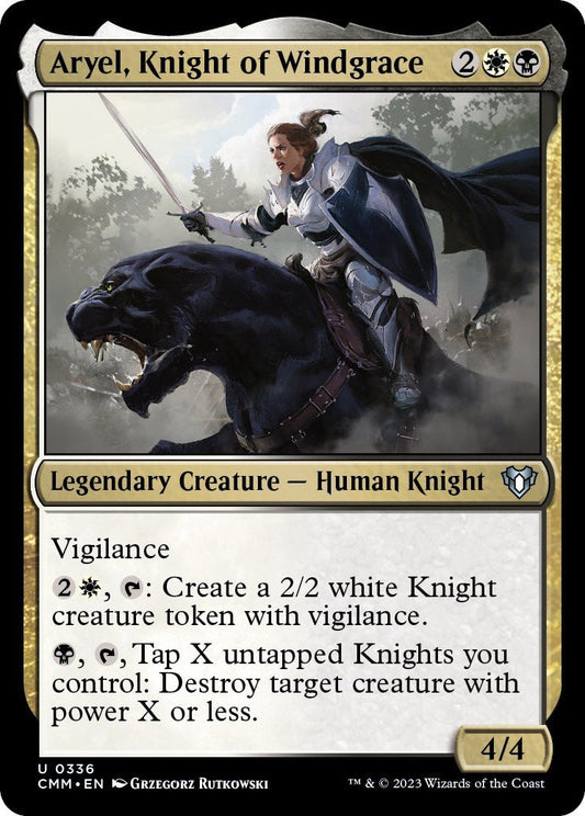 Aryel, Knight of Windgrace [CMM - 336] - Atomili Collectables