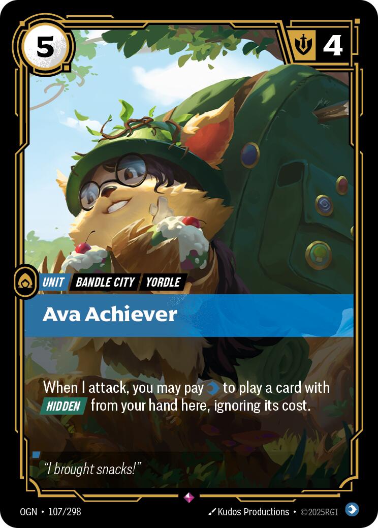 Ava Achiever [OGN - 107/298] - Atomili Collectables