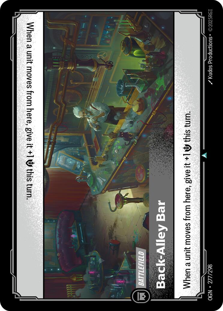 Back - Alley Bar [OGN - 277/298] - Atomili Collectables