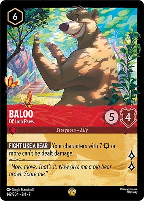 Baloo - Ol' Iron Paws [7 - 142/204] - Atomili Collectables