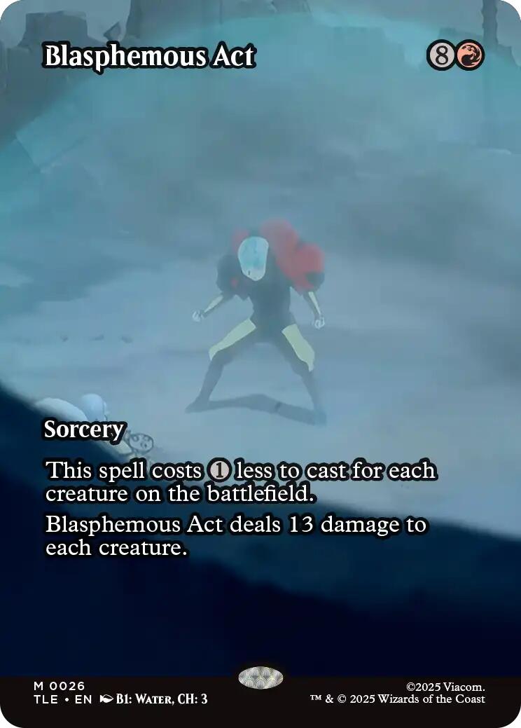 Blasphemous Act (Borderless) [TLE - 26] - Atomili Collectables