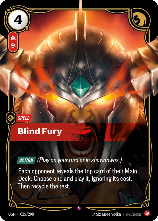Blind Fury [OGN - 025/298] - Atomili Collectables