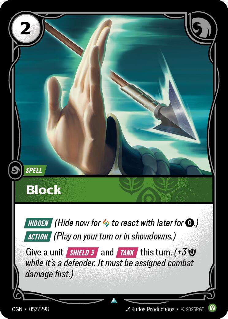 Block [OGN - 057/298] - Atomili Collectables