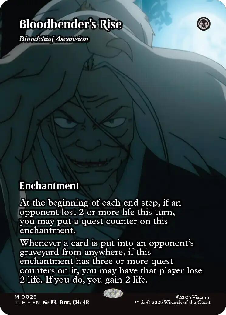 Bloodbender's Rise - Bloodchief Ascension (Borderless) [TLE - 23] - Atomili Collectables