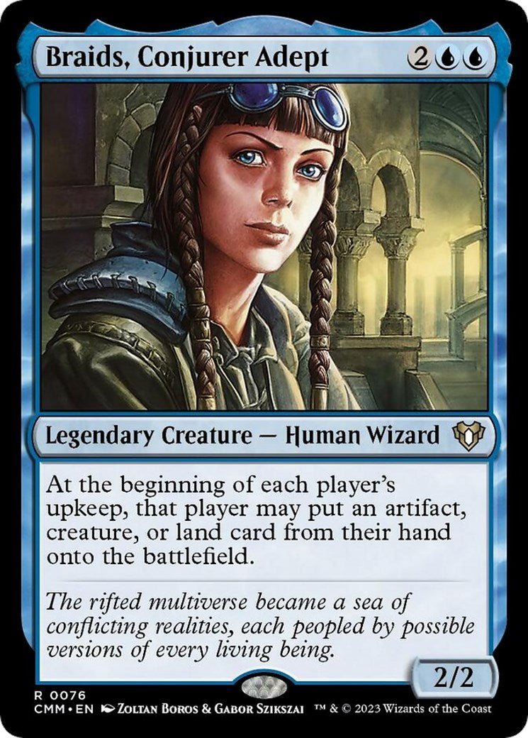 Braids, Conjurer Adept [CMM - 76] - Atomili Collectables
