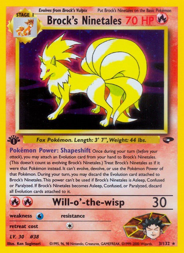Brock's Ninetales [G2 - 003/132] - Atomili Collectables