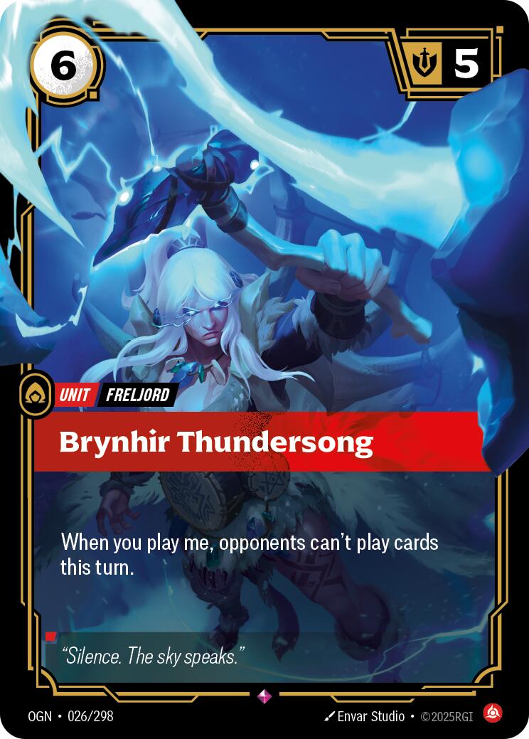 Brynhir Thundersong [OGN - 026/298] - Atomili Collectables
