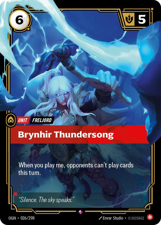 Brynhir Thundersong [OGN - 026/298] - Atomili Collectables