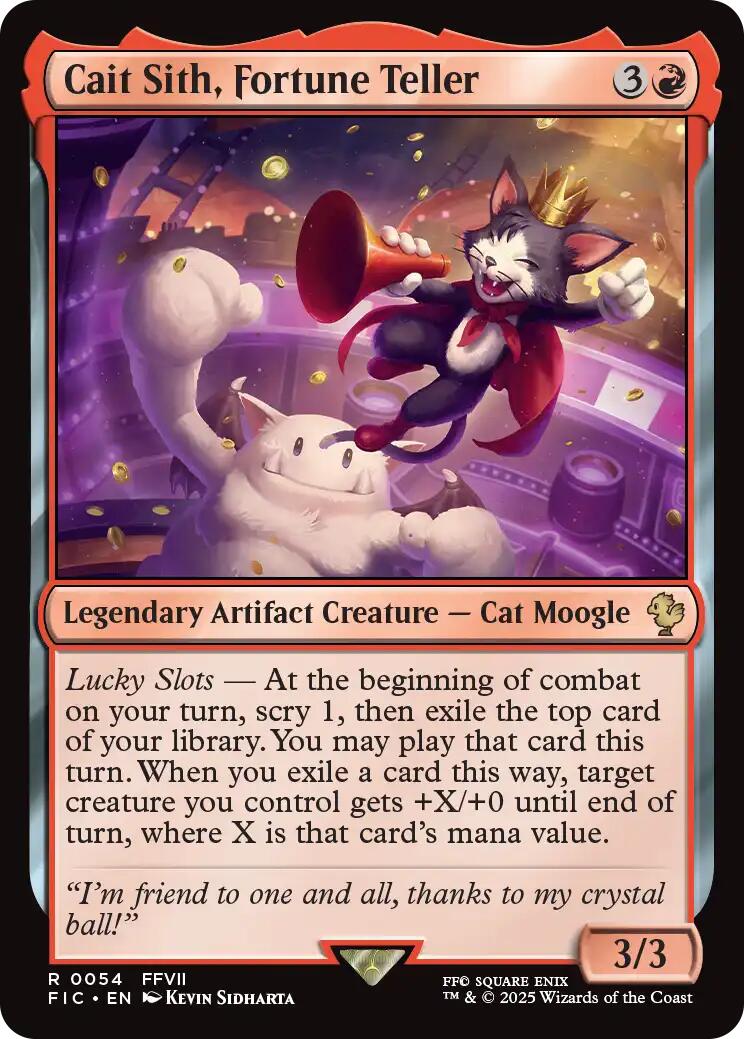 Cait Sith, Fortune Teller [FIC - 54] - Atomili Collectables