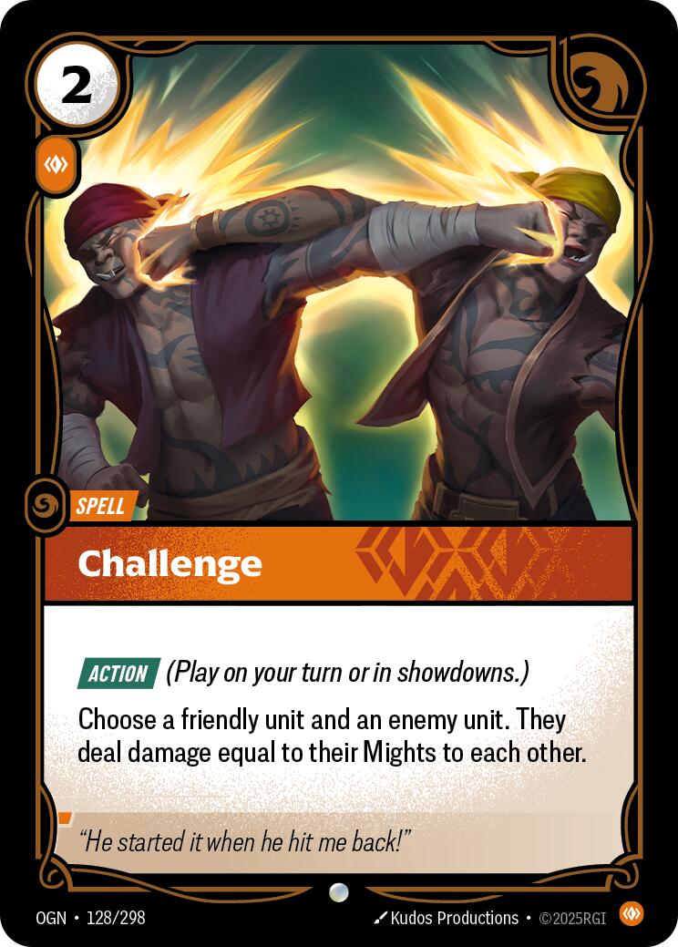 Challenge [OGN - 128/298] - Atomili Collectables