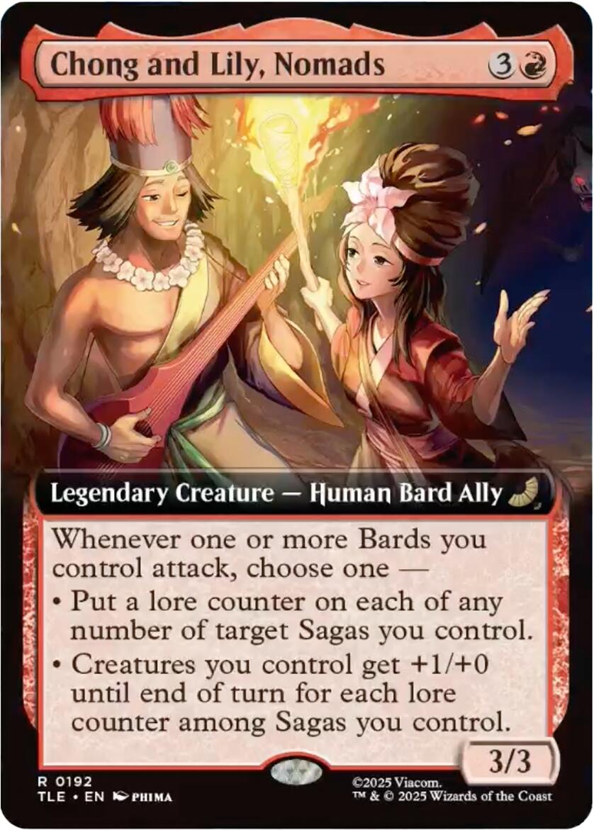 Chong and Lily, Nomads (Extended Art) [TLE - 192] - Atomili Collectables