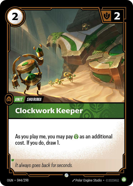 Clockwork Keeper [OGN - 044/298] - Atomili Collectables