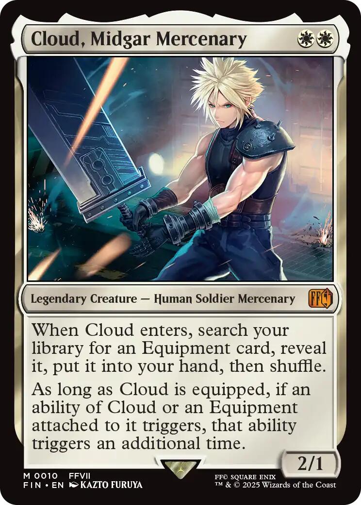 Cloud, Midgar Mercenary [FIN - 10] - Atomili Collectables