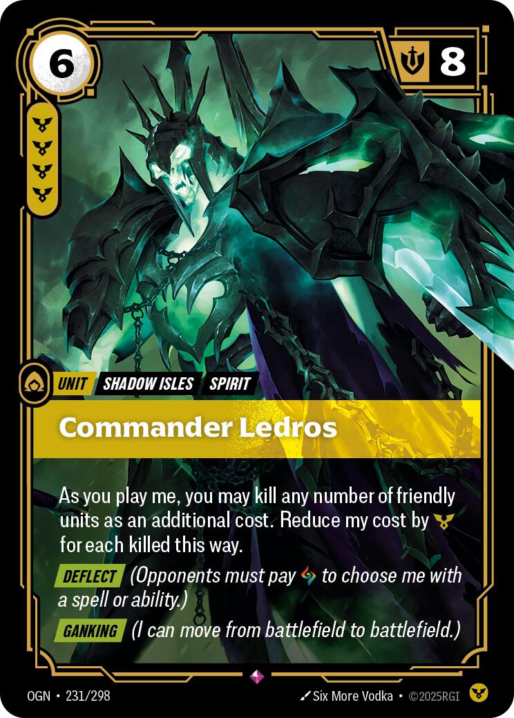 Commander Ledros [OGN - 231/298] - Atomili Collectables