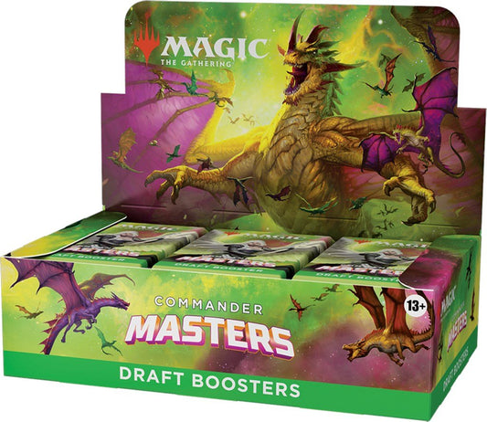 Commander Masters - Draft Booster Box [CMM] - Atomili Collectables