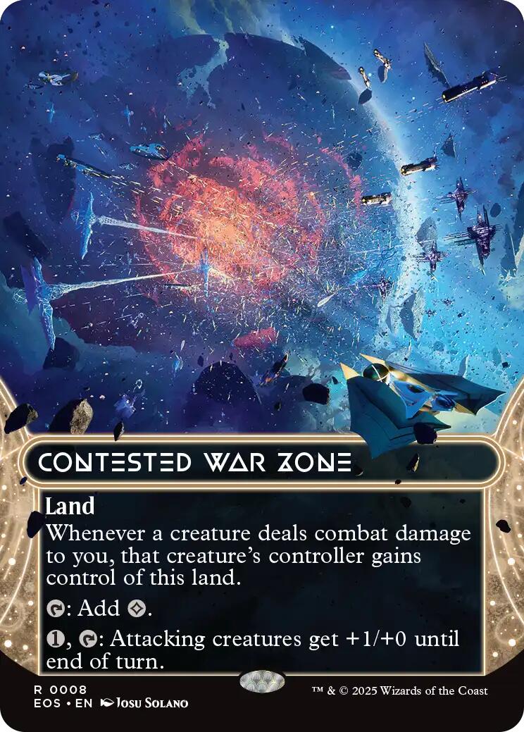 Contested War Zone (0008) (Borderless) [EOS - 8] - Atomili Collectables