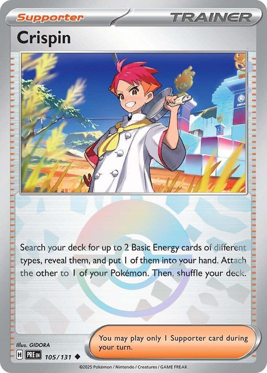 Crispin - 105/131 (Poke Ball Pattern) [PRE - 105/131] - Atomili Collectables