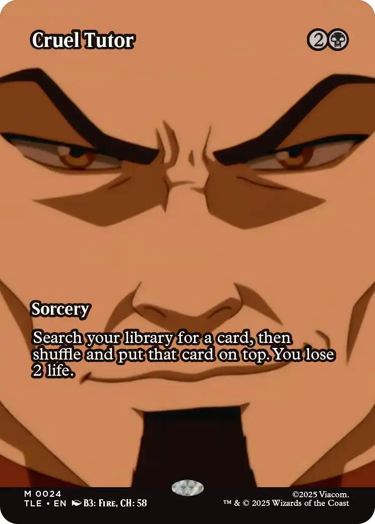 Cruel Tutor (Borderless) [TLE - 24] - Atomili Collectables