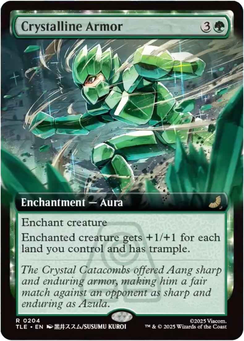Crystalline Armor (Extended Art) [TLE - 204] - Atomili Collectables