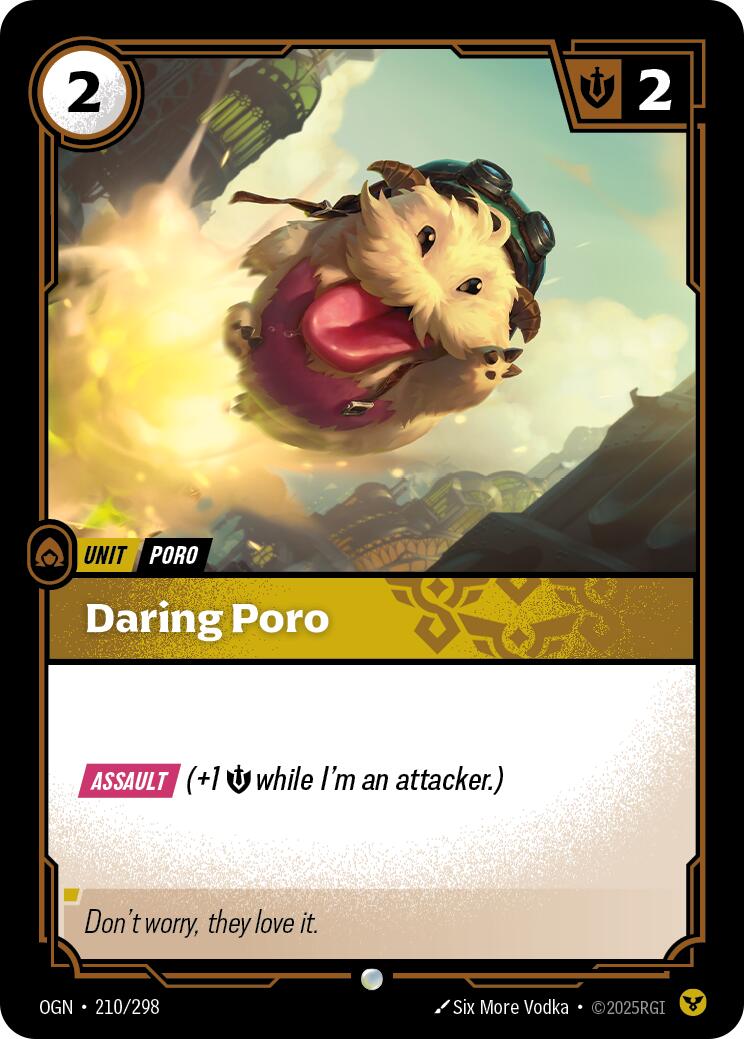 Daring Poro [OGN - 210/298] - Atomili Collectables