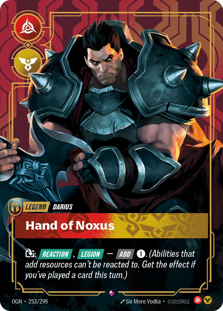 Darius - Hand of Noxus [OGN - 253/298] - Atomili Collectables