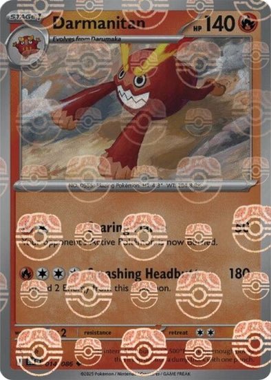 Darmanitan (Master Ball Pattern) [BLK - 014/086] - Atomili Collectables