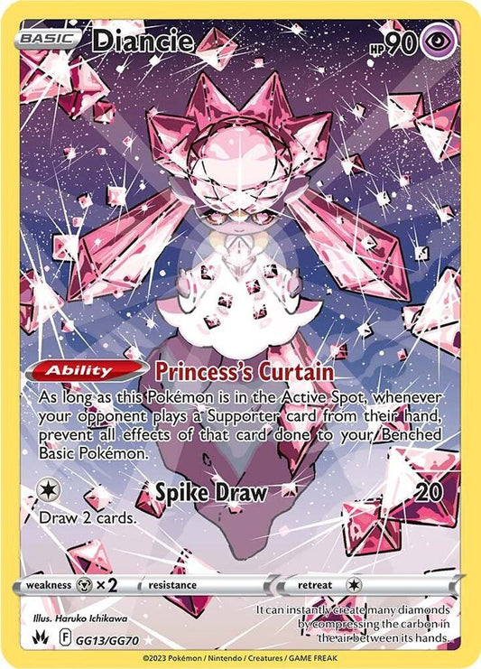 Diancie - Crown Zenith: Galarian Gallery - Atomili Collectables