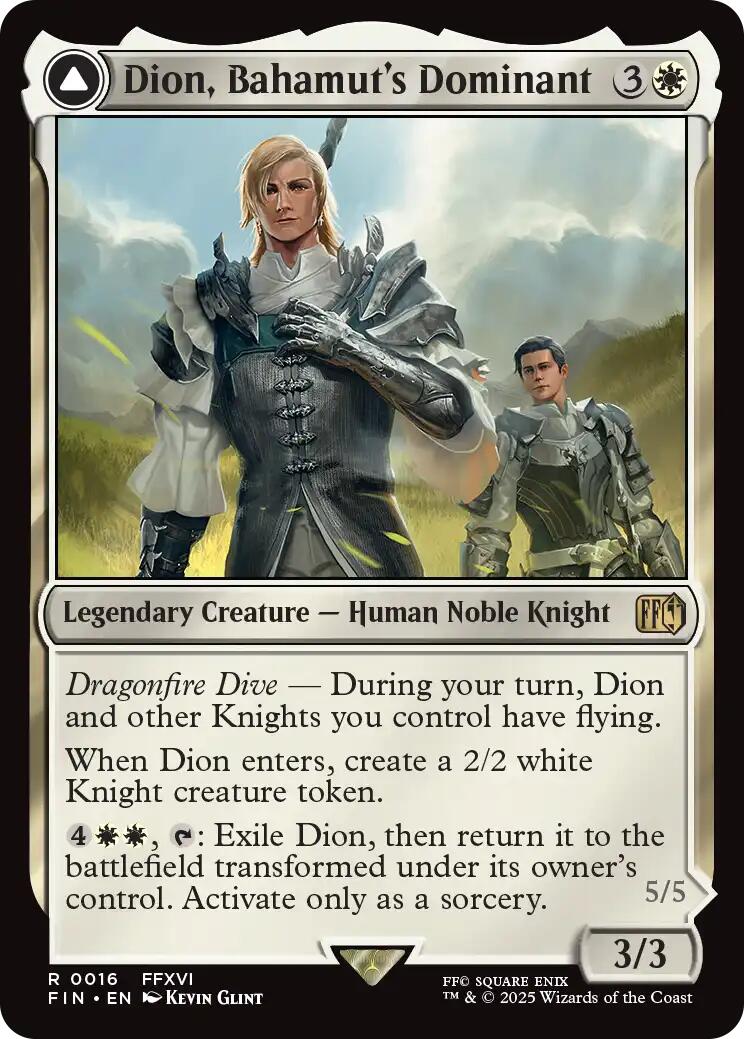 Dion, Bahamut's Dominant [FIN - 16] - Atomili Collectables