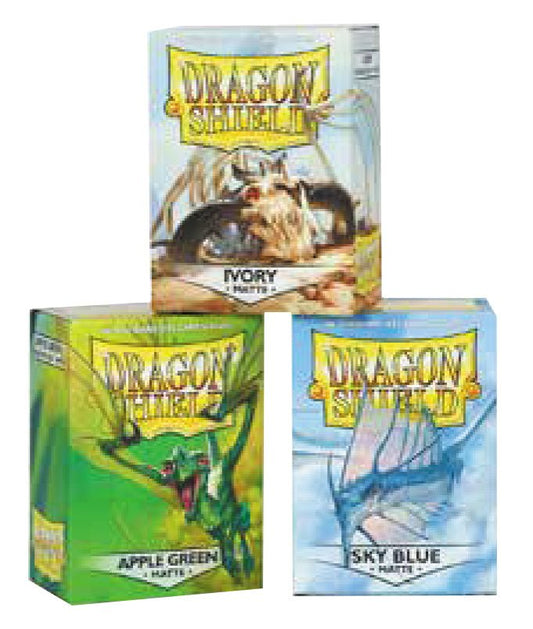 Dragon Shields: (100) Matte Ivory - Atomili Collectables