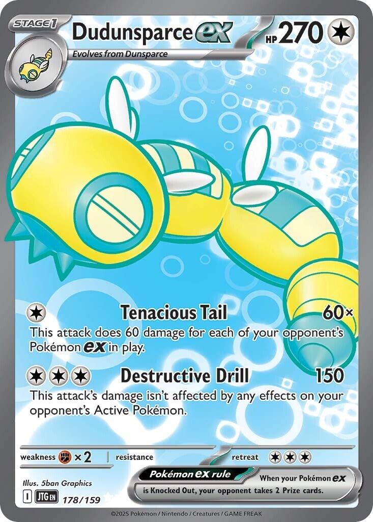Dudunsparce ex - 178/159 [JTG - 178/159] - Atomili Collectables