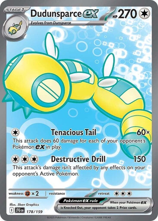 Dudunsparce ex - 178/159 [JTG - 178/159] - Atomili Collectables