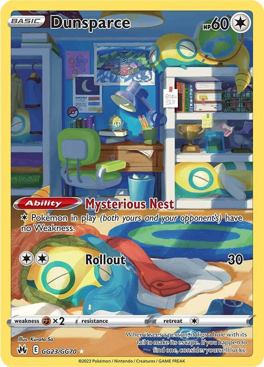 Dunsparce - Crown Zenith: Galarian Gallery - Atomili Collectables