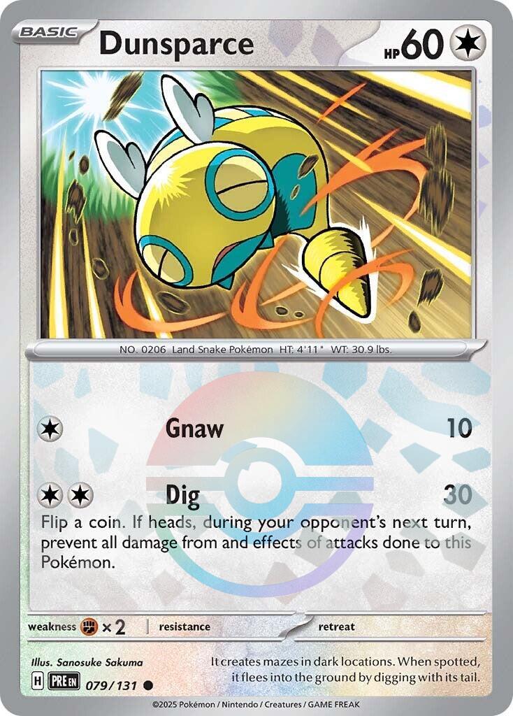 Dunsparce (Poke Ball Pattern) [PRE - 079/131] - Atomili Collectables