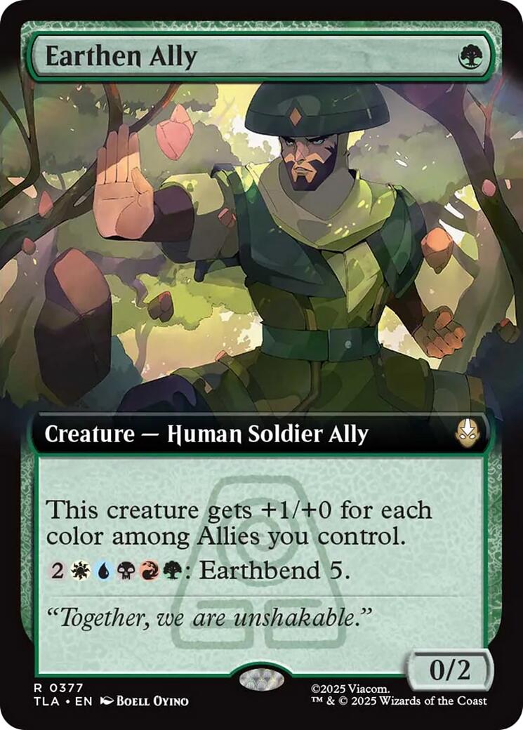 Earthen Ally (Extended Art) [TLA - 377] - Atomili Collectables