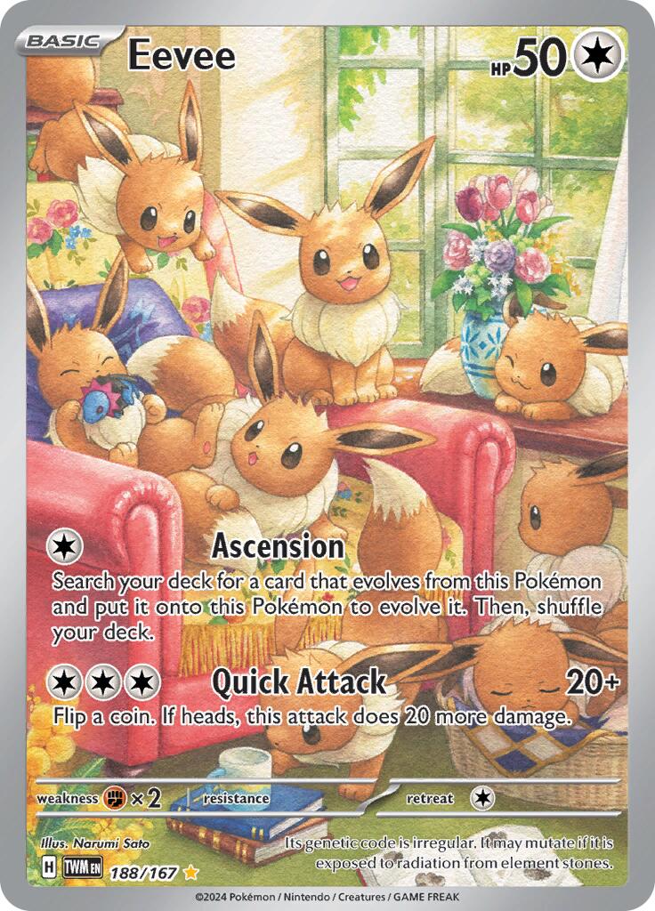 Eevee - 188/167 [TWM - 188/167] - Atomili Collectables