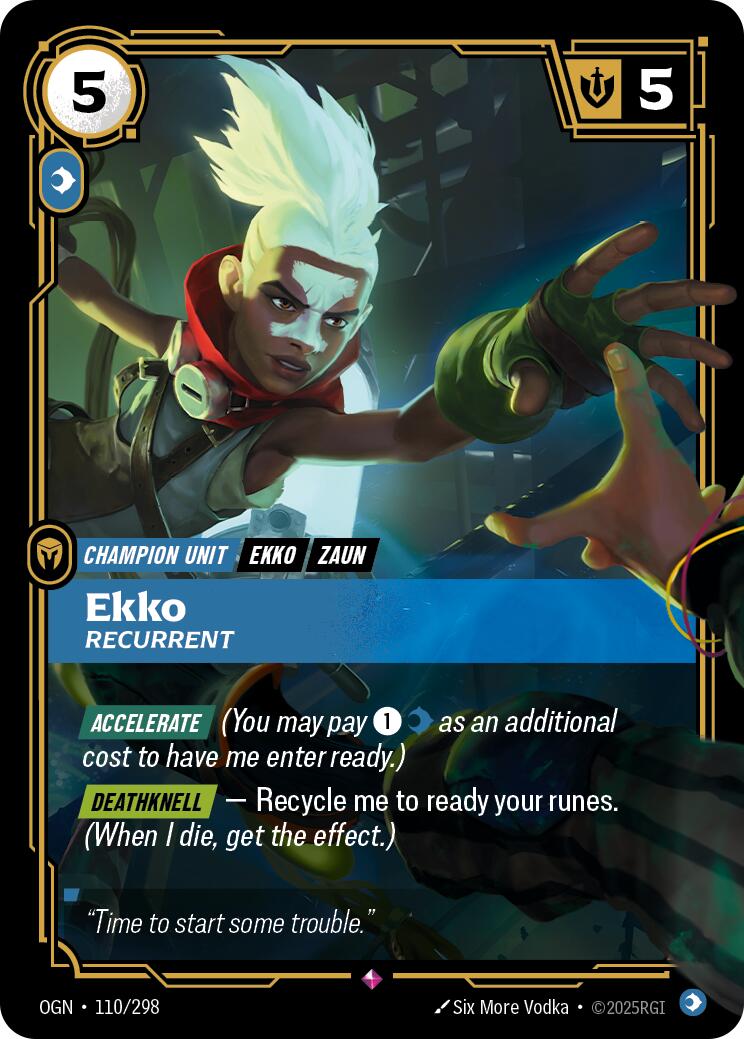 Ekko - Recurrent [OGN - 110/298] - Atomili Collectables