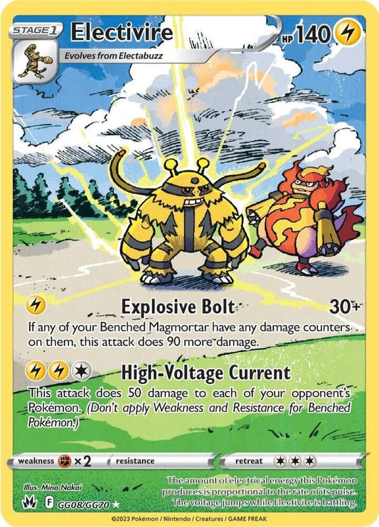 Electivire - Crown Zenith: Galarian Gallery - Atomili Collectables
