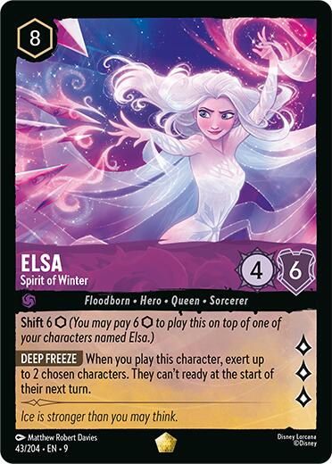 Elsa - Spirit of Winter [9 - 43/204] - Atomili Collectables