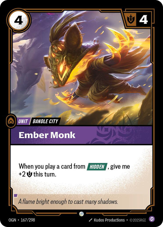 Ember Monk [OGN - 167/298] - Atomili Collectables