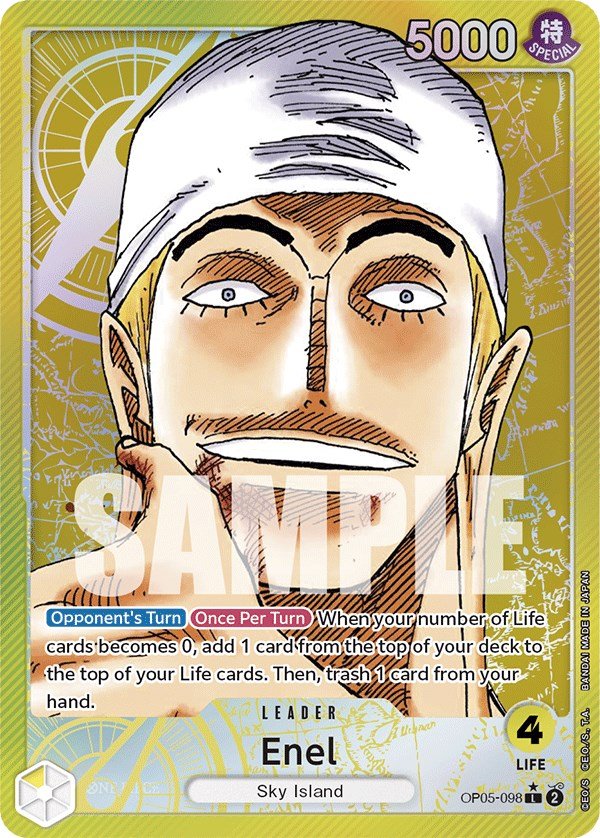 Enel (098) (Alternate Art) [OP05 - OP05 - 098] - Atomili Collectables