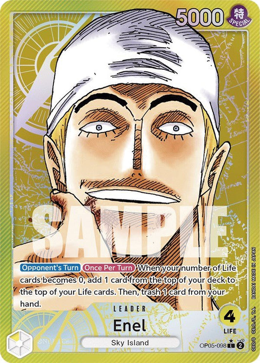 Enel (098) (Alternate Art) [OP05 - OP05 - 098] - Atomili Collectables