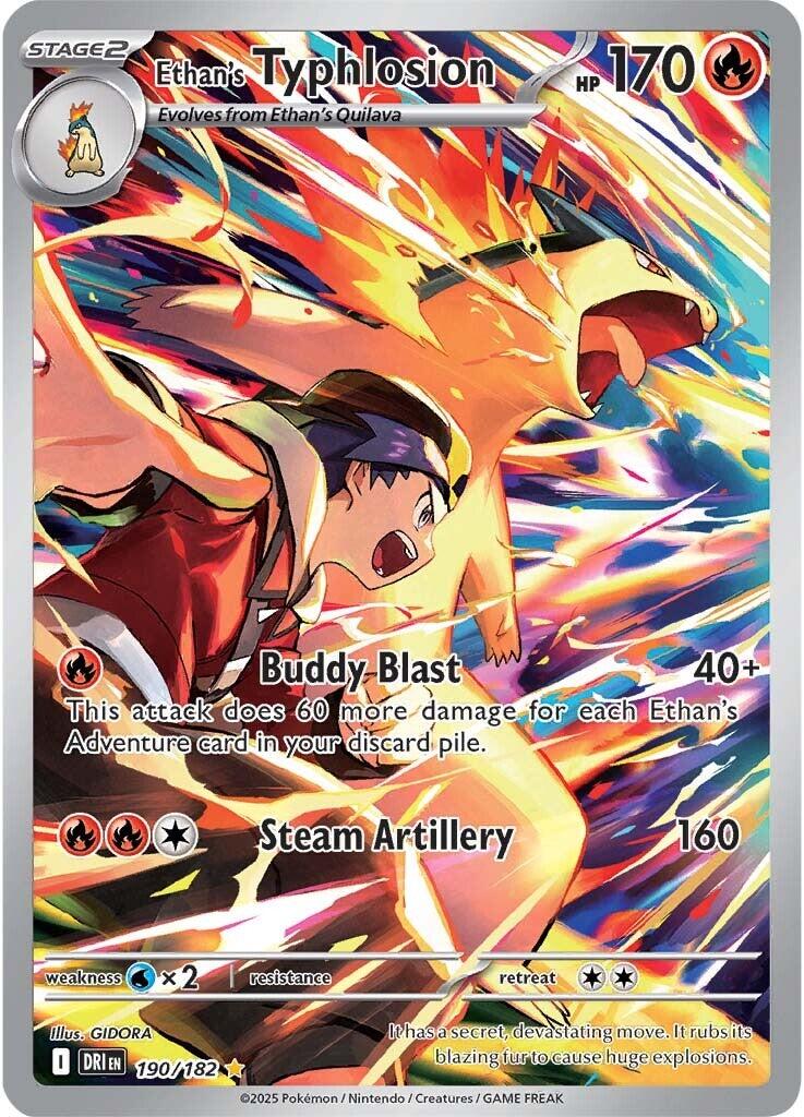Ethan's Typhlosion - 190/182 [DRI - 190/182] - Atomili Collectables