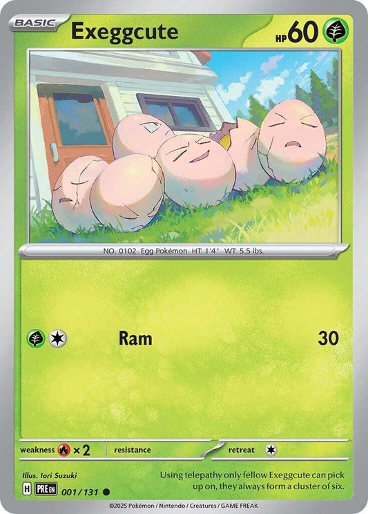 Exeggcute [PRE - 001/131] - Atomili Collectables