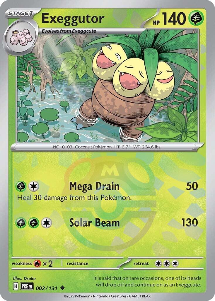 Exeggutor (Master Ball Pattern) [PRE - 002/131] - Atomili Collectables