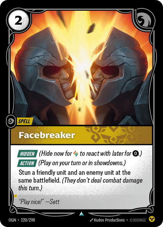 Facebreaker [OGN - 220/298] - Atomili Collectables