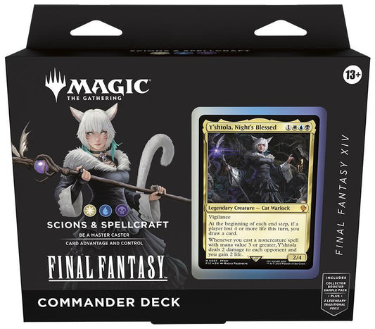 FINAL FANTASY Commander Deck - FINAL FANTASY XIV Scions & Spellcraft - Commander: FINAL FANTASY (FIC) - Atomili Collectables
