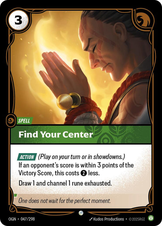 Find Your Center [OGN - 047/298] - Atomili Collectables