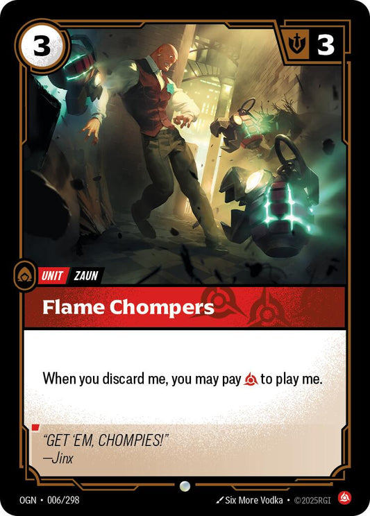 Flame Chompers [OGN - 006/298] - Atomili Collectables