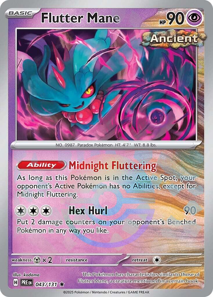 Flutter Mane (Poke Ball Pattern) [PRE - 043/131] - Atomili Collectables