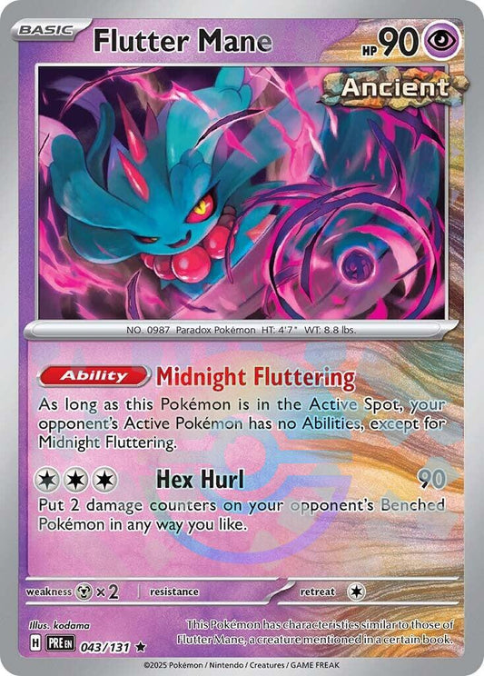 Flutter Mane (Poke Ball Pattern) [PRE - 043/131] - Atomili Collectables